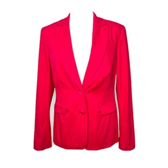 ESCADA Sport Hot Pink Fitted Blazer Jacket Women's Size 38 NWT